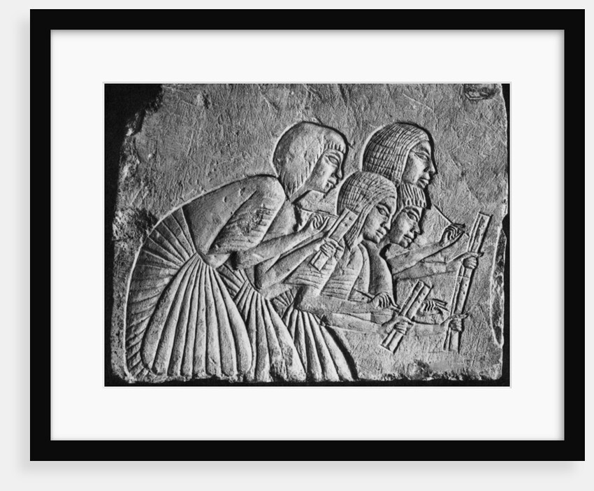 Egyptian scribes, c1350 BC by Anonymous