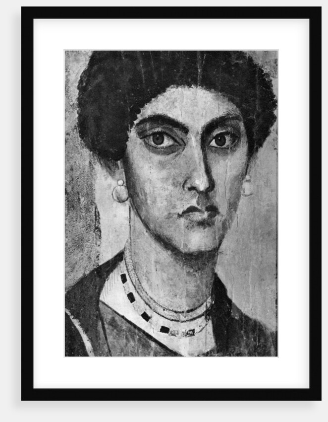 Portrait of a lady, Al-Fayyum, Egypt by Anonymous