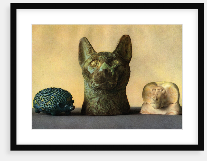 Animal carvings from the New Kingdom and Late Period, Egypt by Anonymous