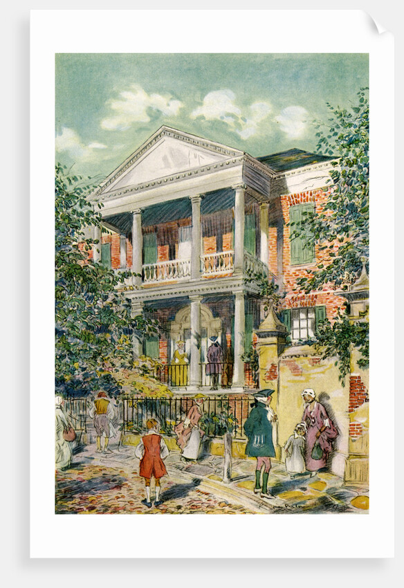 Pringle House, Charleston, South Carolina, USA by James Preston