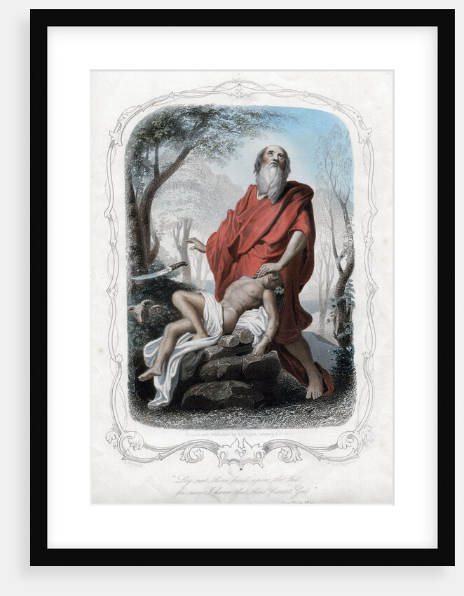 Lay not thine hand upon the lad for now I know that thow fearest God by Albert Henry Payne