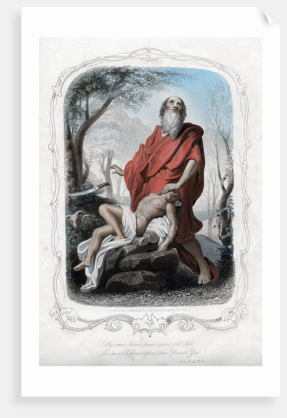 Lay not thine hand upon the lad for now I know that thow fearest God by Albert Henry Payne