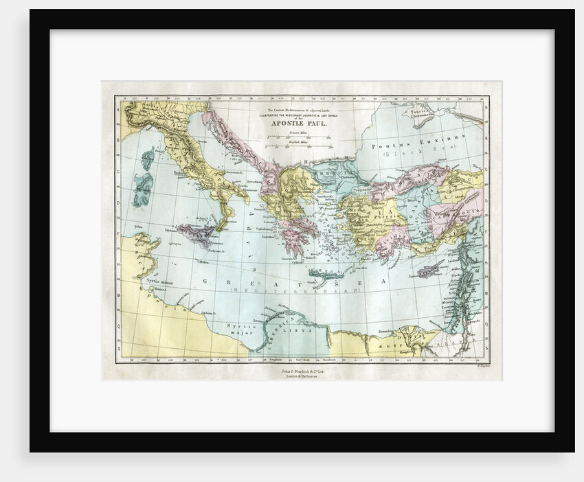 The missionary journeys and last voyage of the Apostle Paul by W Hughes
