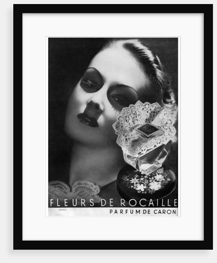 An advertisement for Caron perfume by Anonymous