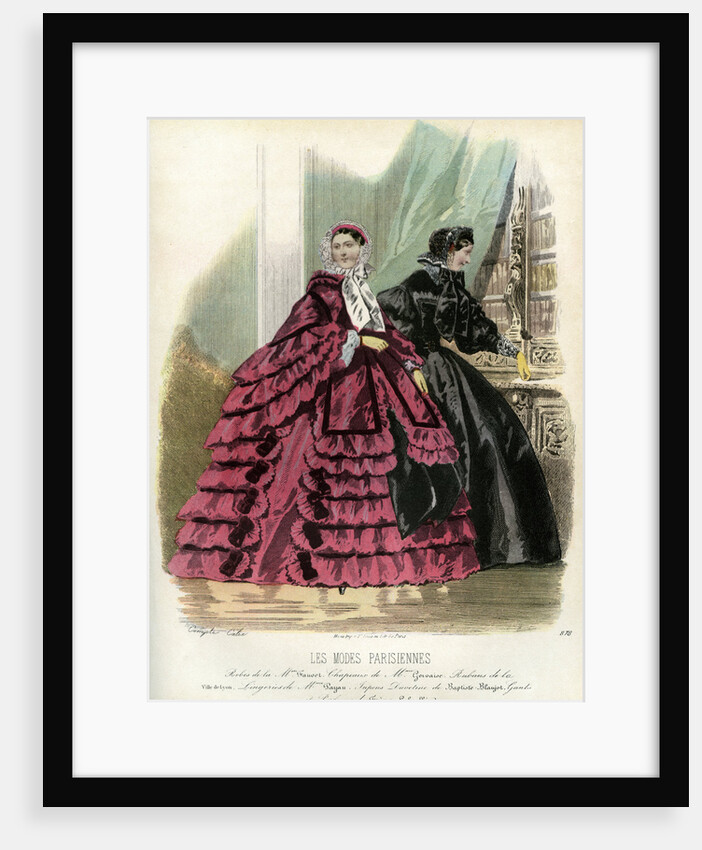 Parisian fashions of the 19th century by Anonymous