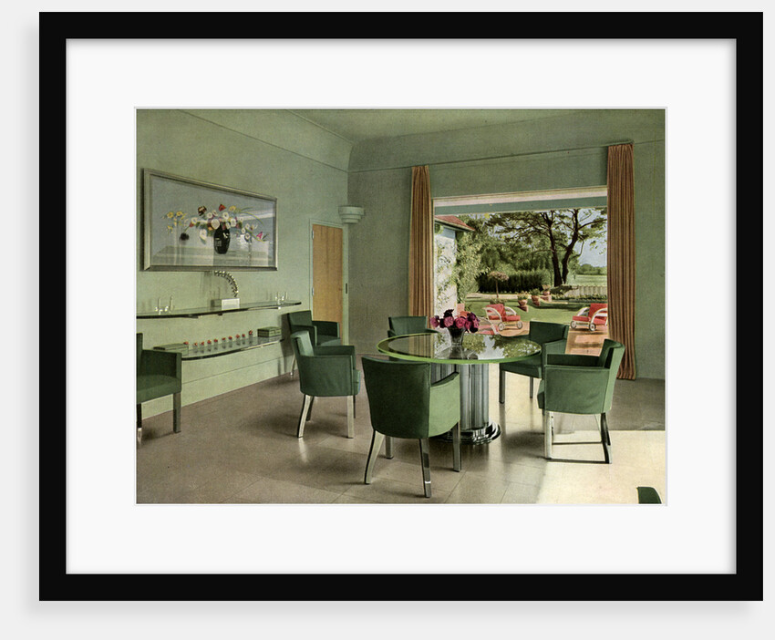 A French dining room by Anonymous