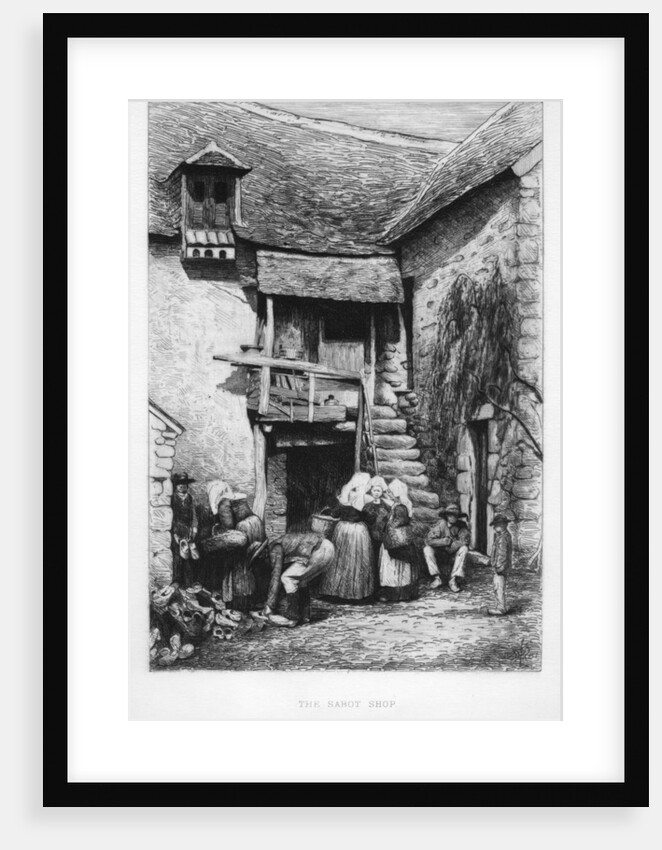 The Sabot Shop by Mortimer L Menpes
