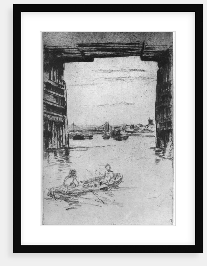 Under Old Battersea Bridge by James Abbott McNeill Whistler