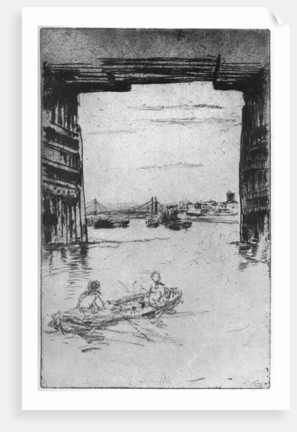 Under Old Battersea Bridge by James Abbott McNeill Whistler