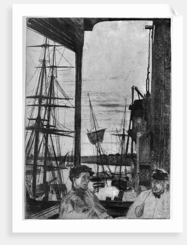 Rotherhithe by James Abbott McNeill Whistler
