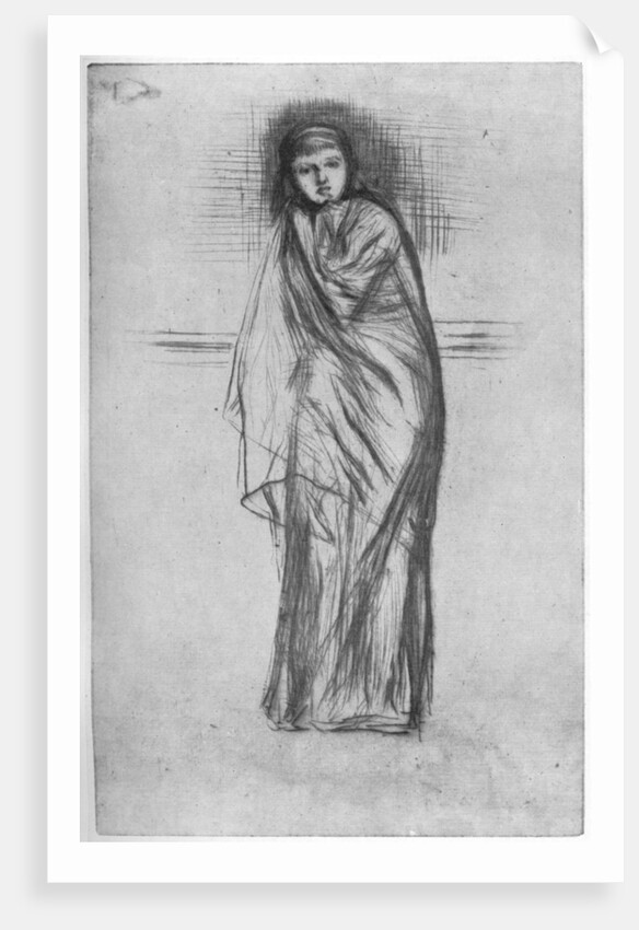 The Model Resting by James Abbott McNeill Whistler