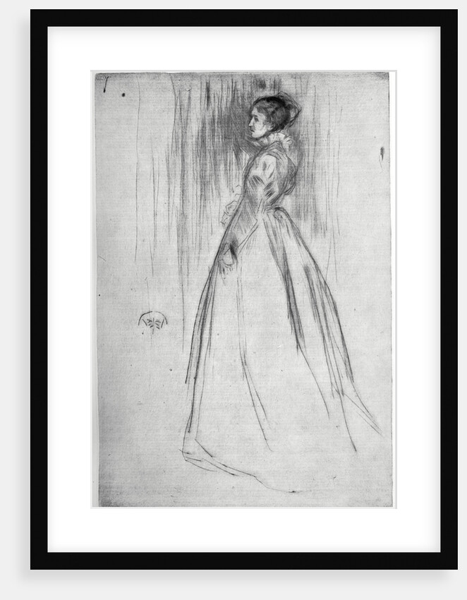 The Velvet Dress by James Abbott McNeill Whistler