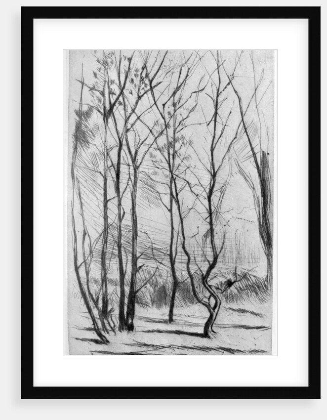 The Dam Wood by James Abbott McNeill Whistler