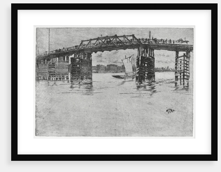 Battersea Bridge, London by James Abbott McNeill Whistler