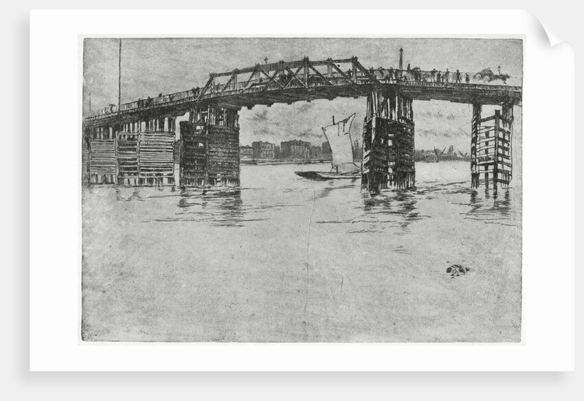 Battersea Bridge, London by James Abbott McNeill Whistler