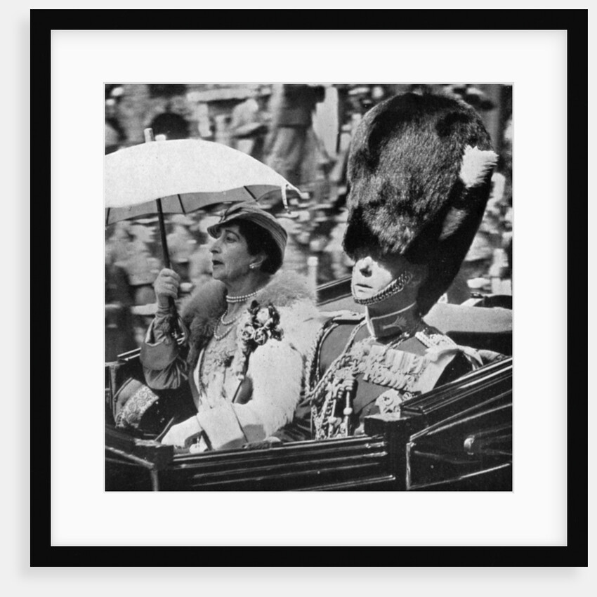 The future King Edward VII (1894-1972) and Queen Maud of Norway by Anonymous