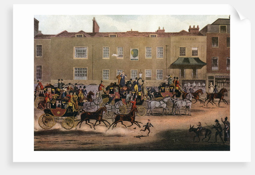 North Country Mails at the Peacock, Islington by Thomas Sutherland