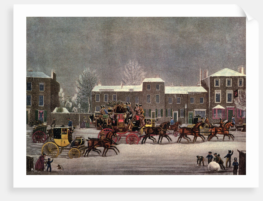 Approach to Christmas by George Hunt