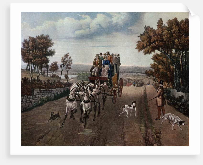 Stage-Coach by George Hunt