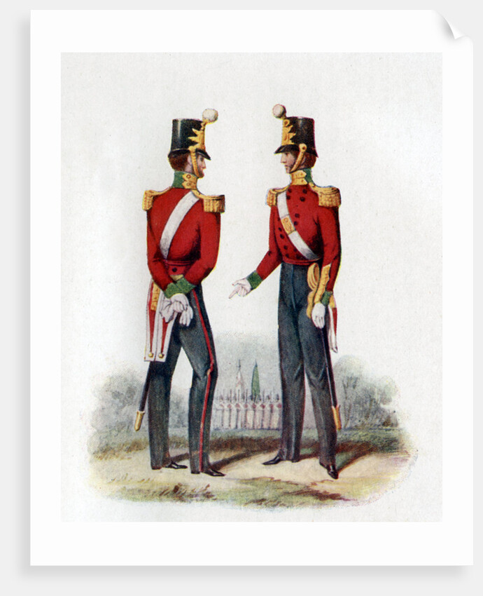 Uniform of the 19th Regiment by Anonymous