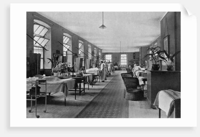 A ward in Guy's Hospital, Southwark, London by Anonymous