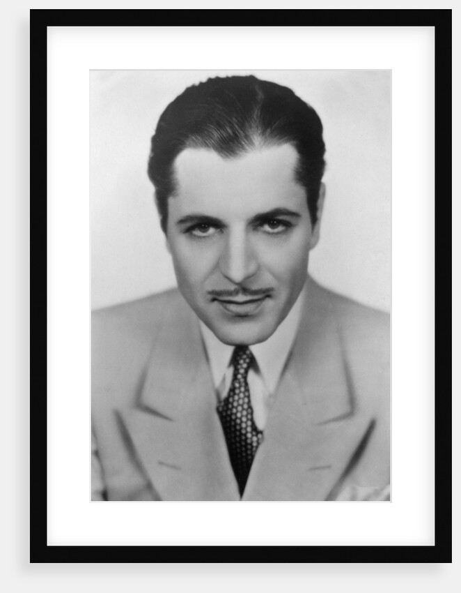 Warner Baxter (1889-1951), American actor by Anonymous