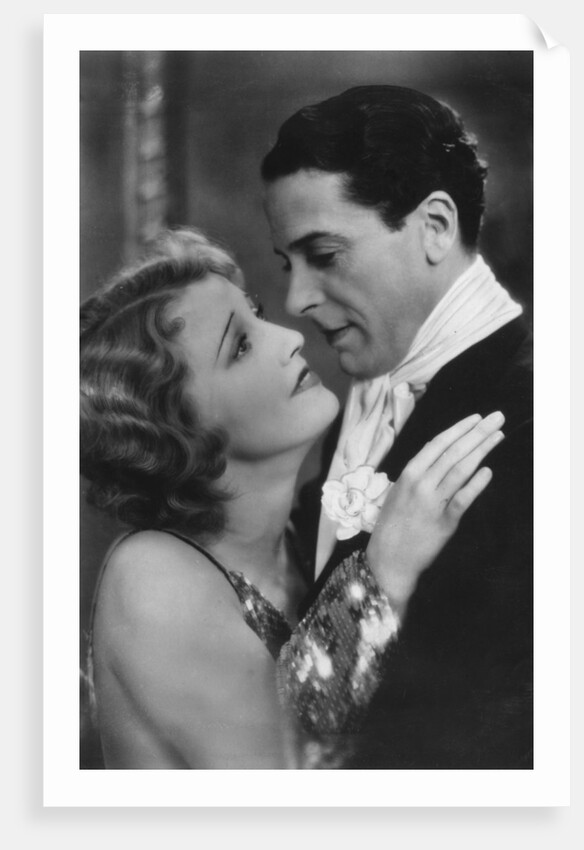 Jack Buchanan (1891-1957) and Jeanette MacDonald (1903-1965), actors by Anonymous