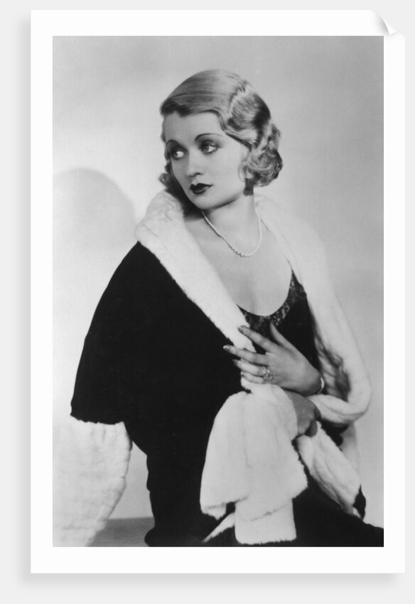 Constance Bennett (1904-1965), American actress by Anonymous