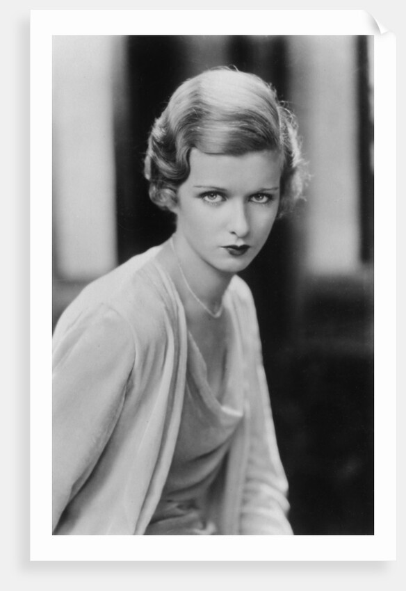 Joan Bennett (1910-1990). American actress by Anonymous