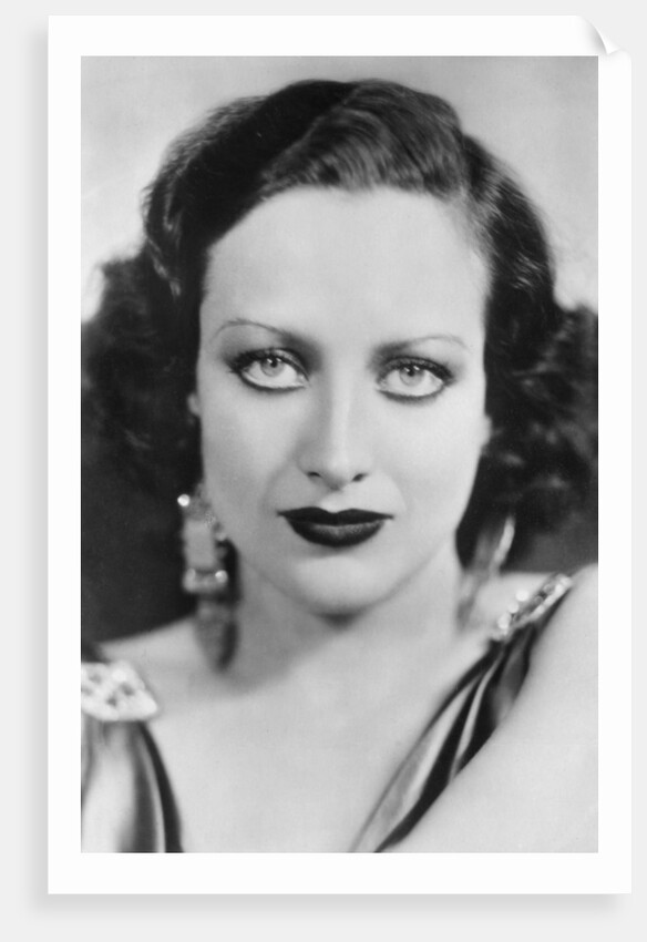 Joan Crawford (1905-1977), American actress by Anonymous