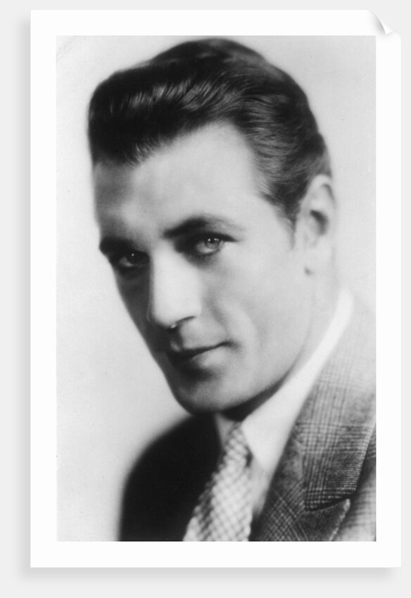 Gary Cooper (1901-1961), American actor by Anonymous