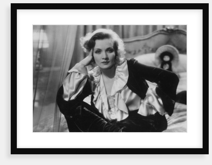 Marlene Dietrich (1901-1992), German-born American actress, singer and entertainer by Anonymous