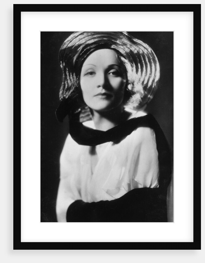 Marlene Dietrich (1901-1992), German-born American actress, singer and entertainer by Anonymous