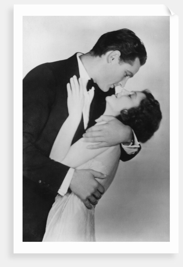 Janet Gaynor (1906-1984) and Charles Farrell (1901-1990), American actors by Anonymous
