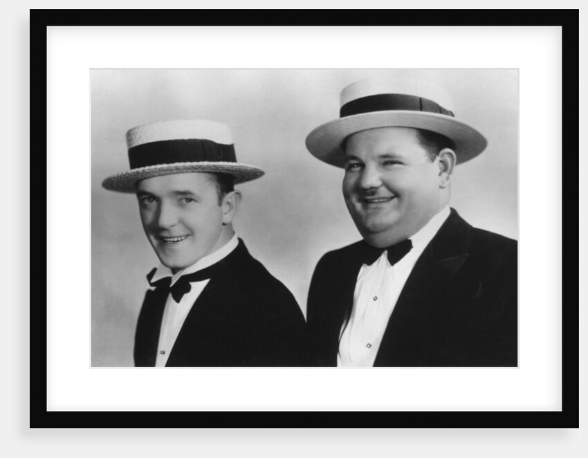 Stan Laurel (1890-1965) and Oliver Hardy by Anonymous