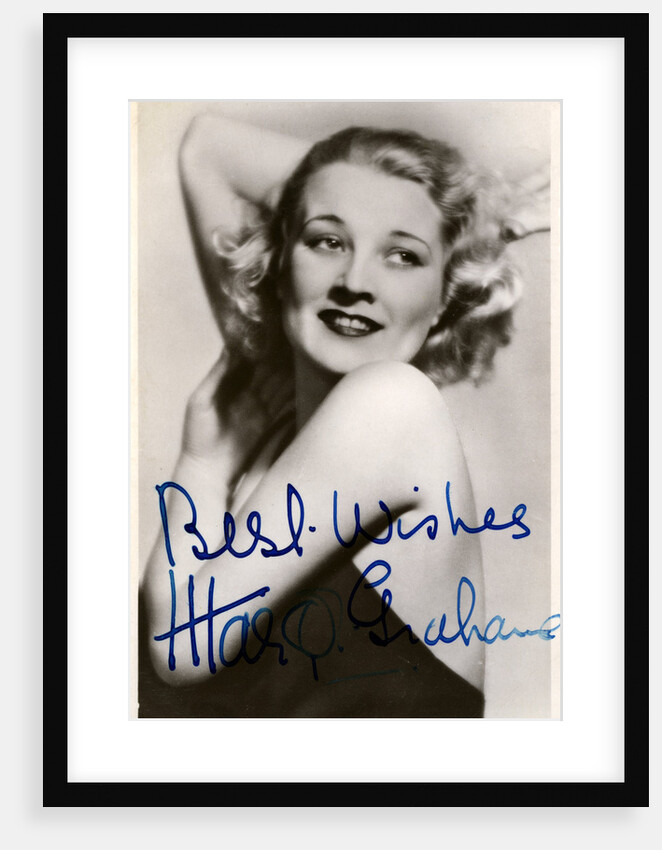 Margot Grahame (1911-1982), English actress by Anonymous