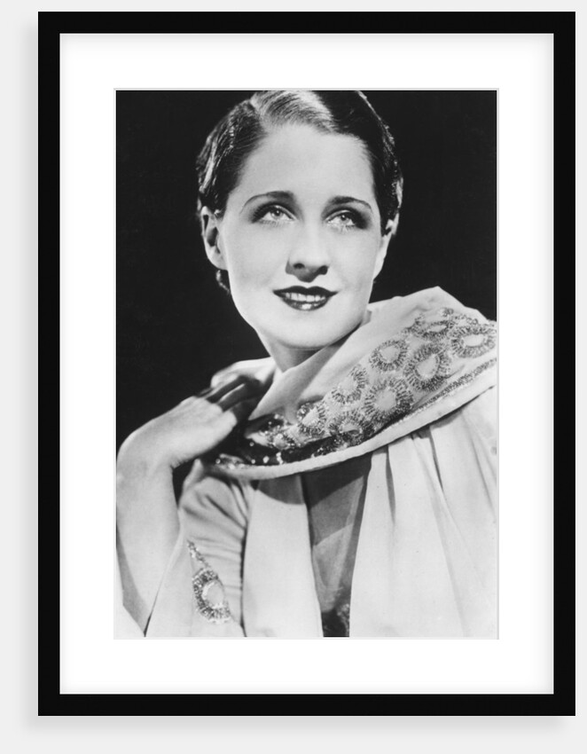 Norma Shearer (1902-1983), Canadian-born American actress by Anonymous