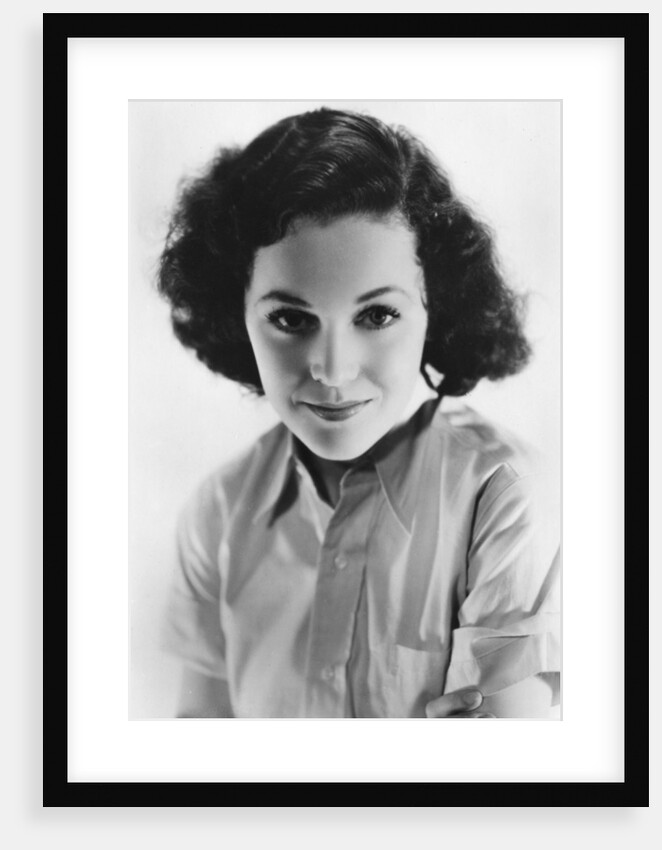 Maureen O'Sullivan (1911-1998), Irish-born American actress by Anonymous
