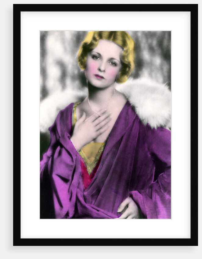 Joan Bennett (1910-1990). American actress by Anonymous