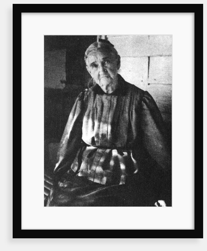 Zerelda Samuel, mother of American outlaws Jesse and Frank James by Anonymous