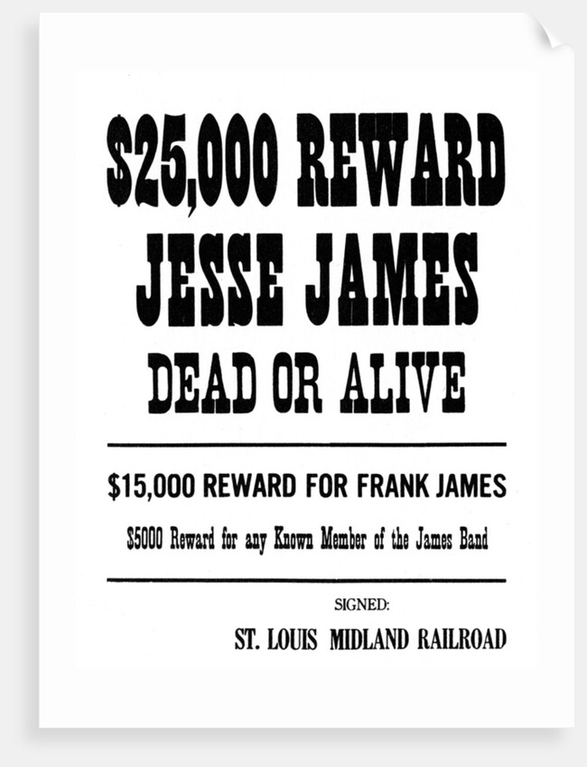 Wanted poster by Anonymous