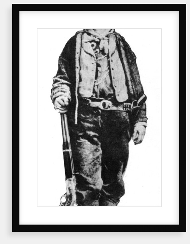 Billy the Kid, American gunman and outlaw by Anonymous