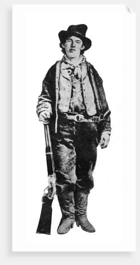 Billy the Kid, American gunman and outlaw by Anonymous
