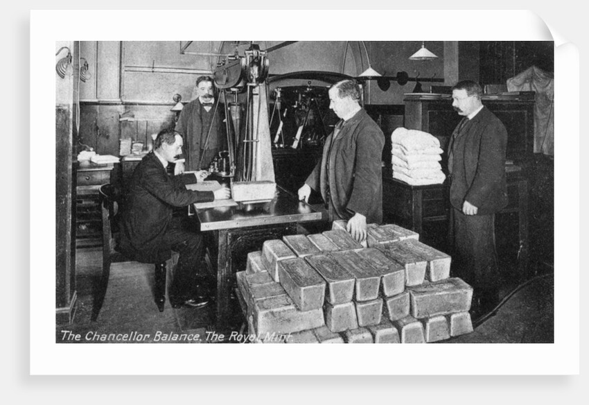 The Chancellor Balance, the Royal Mint, Tower Hill, London by Anonymous