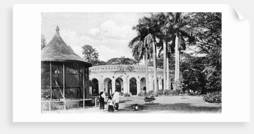 View in the Zoological Gardens, Calcutta, India by Anonymous