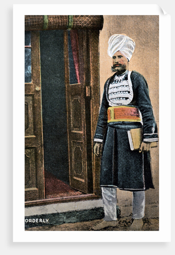 Orderly, Ambala, India by Anonymous