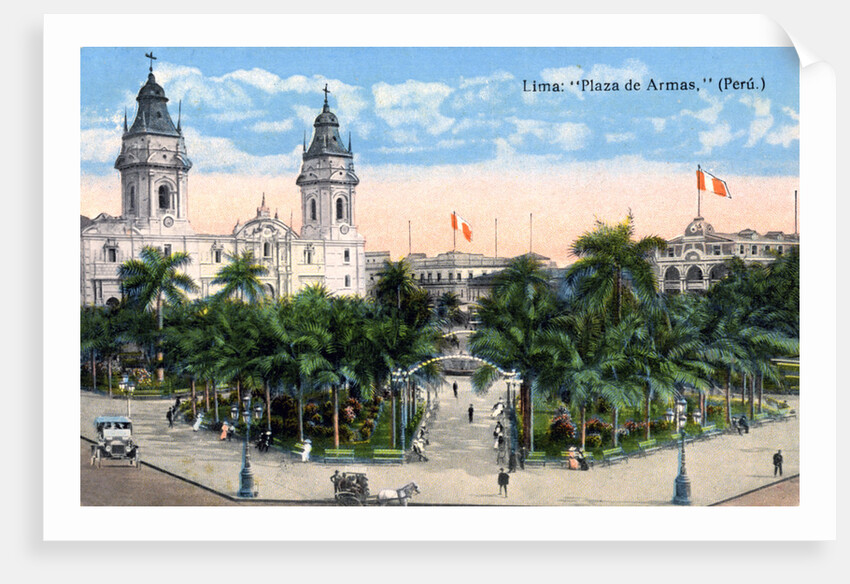 Plaza de Armas, Lima, Peru by Anonymous