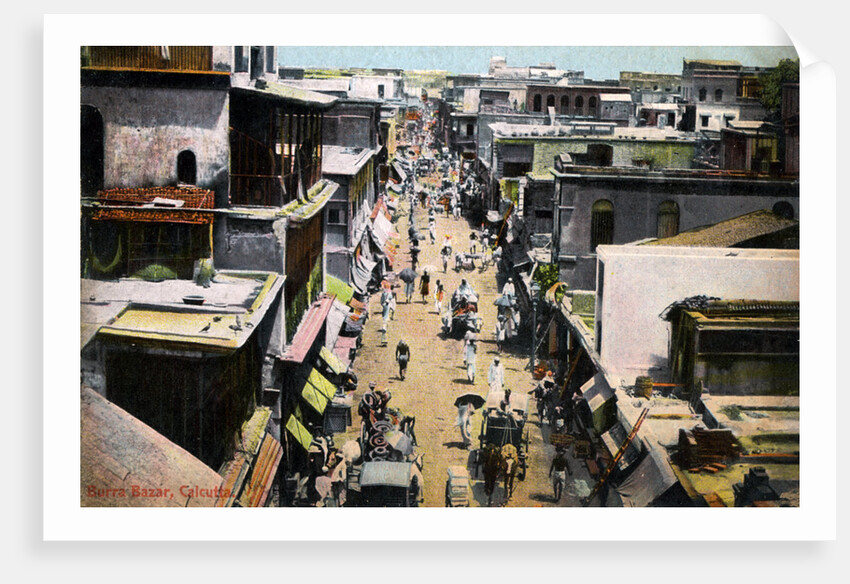 Burra Bazar, Calcutta, India by Anonymous