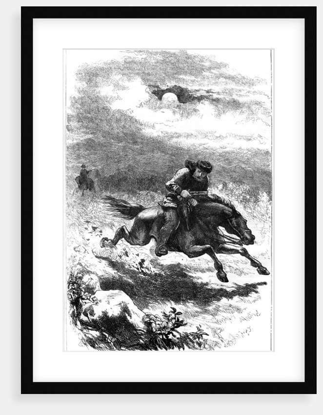Pursuit of Paul Revere, the scout by Anonymous
