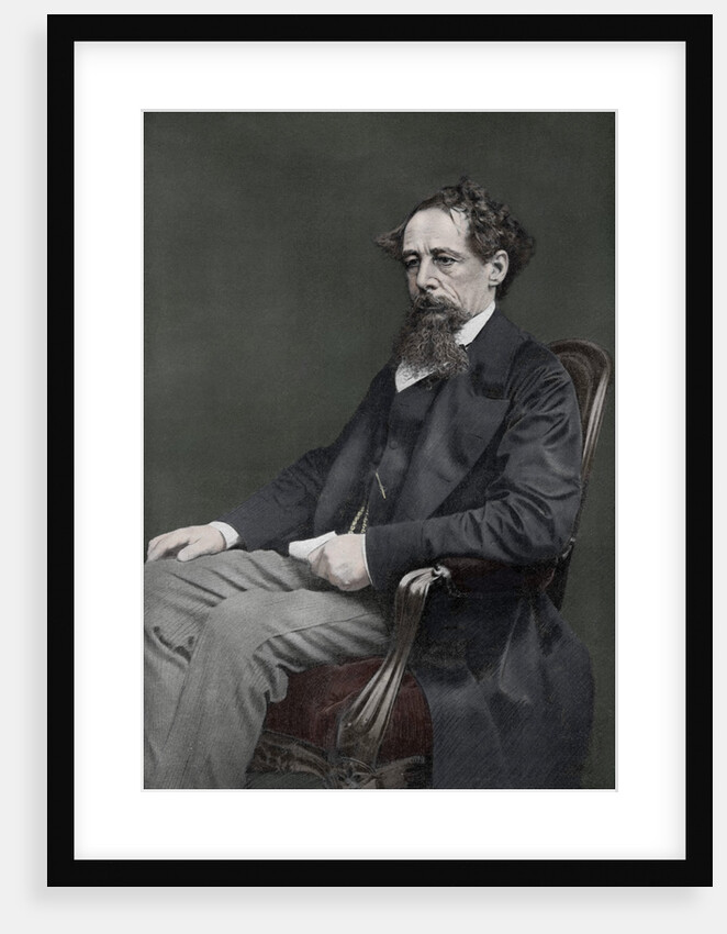 Charles Dickens, 19th century English author by Anonymous